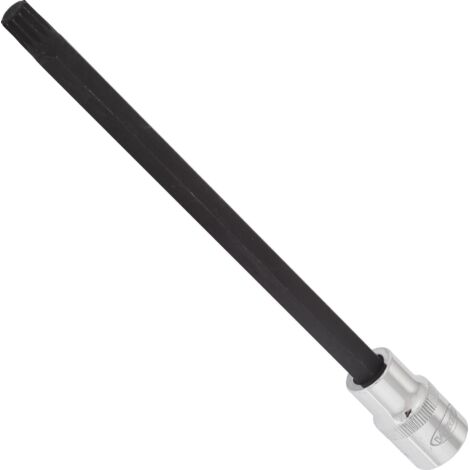 Vigor chiave esagonale 12,5 = 1/2 pollici interno inserto per cacciavite (XZN) per profilo, larghezza chiave: M10 ∙ lunghezza totale: 200 mm, 1 pezzi, V2134