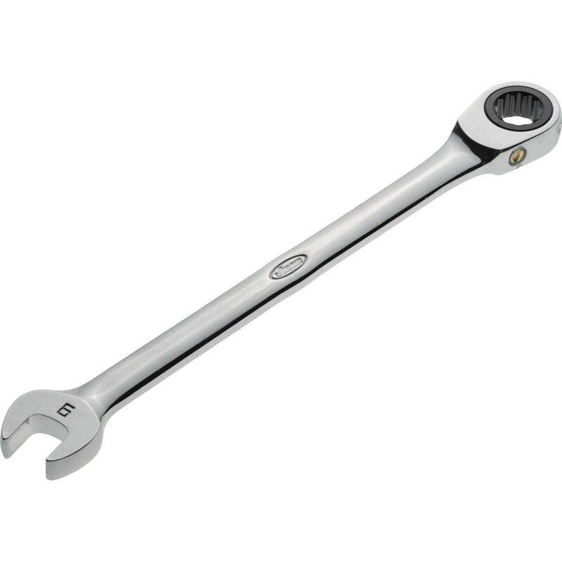 Ratcheting combination wrench ∙ long ∙ V1009 ∙ Profilo esagonale esterno, Profilo a doppio esagono esterno ∙ Size 9 mm