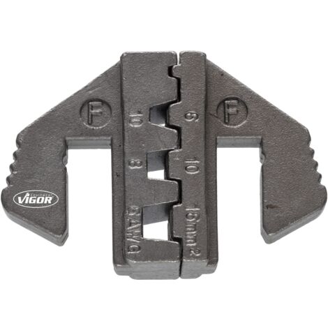 VIGOR Crimp-Einsatz F: für Aderendhülsen über 6,0 mm²