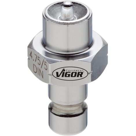 VIGOR Druckstück 4,75 / 5 mm DIN, V2553, 5 mm