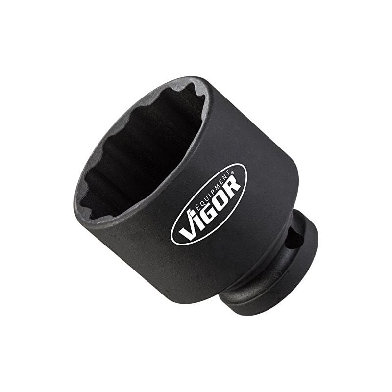 Entraînement 12,5 = 1/2 ''profil de douille à 6 pans, courte, extérieur-force largeur clé: 36 longueur totale: 50 mm, - Vigor