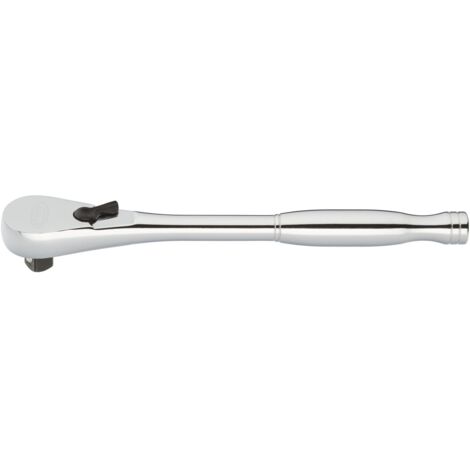 VIGOR Feinzahn-Umschaltknarre, Standard, 3/8 (10 mm) Vierkant massiv, 198 mm