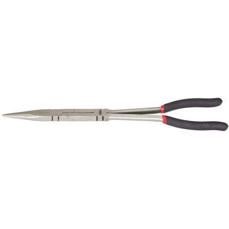 VIGOR Flachrundzange, mit Doppelgelenk, Länge: 340 mm