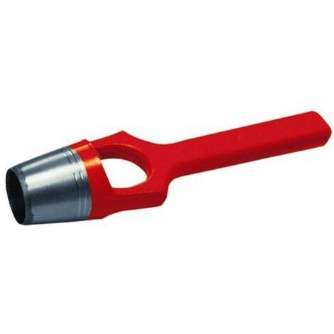 Vigor Fustelle Alfa A Cavallotto Acciaio Verniciati Rosse Diametro Mm. 11