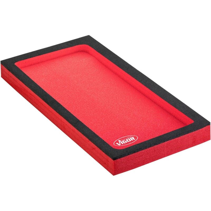 Vigor - 2 k calage en mousse avec compartiment de vide, 1 pièce, V5009