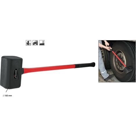Vigor Hammer en caoutchouc 5 kg