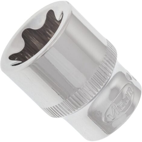 VIGOR Innenvierkant Antrieb 10 3/8 Zoll TORX® Steckschlüssel-Einsatz Außen TOR