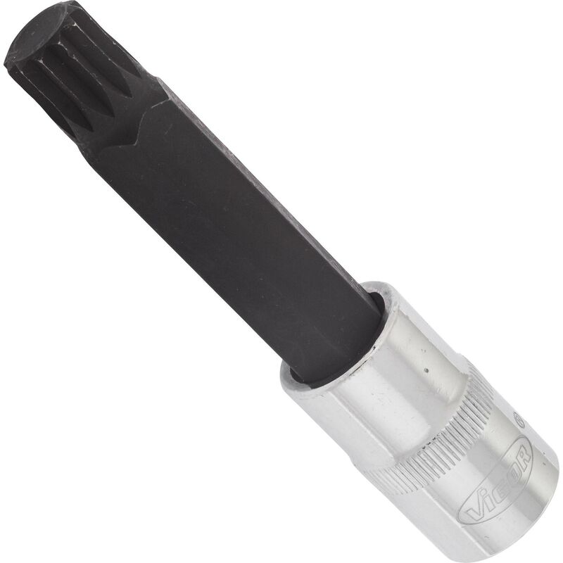Screwdriver socket for screws with internal serration (xzn) ∙ V2121 ∙ Attacco quadro, cavo, 1/2 di pollice (12,5 mm) ∙ Profilo poligonale interno xzn