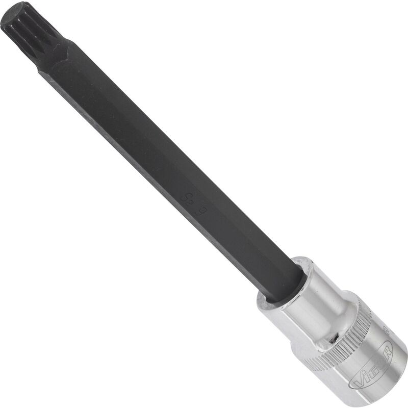 Screwdriver socket for screws with internal serration (xzn) ∙ V2126 ∙ Attacco quadro, cavo, 1/2 di pollice (12,5 mm) ∙ Profilo poligonale interno xzn