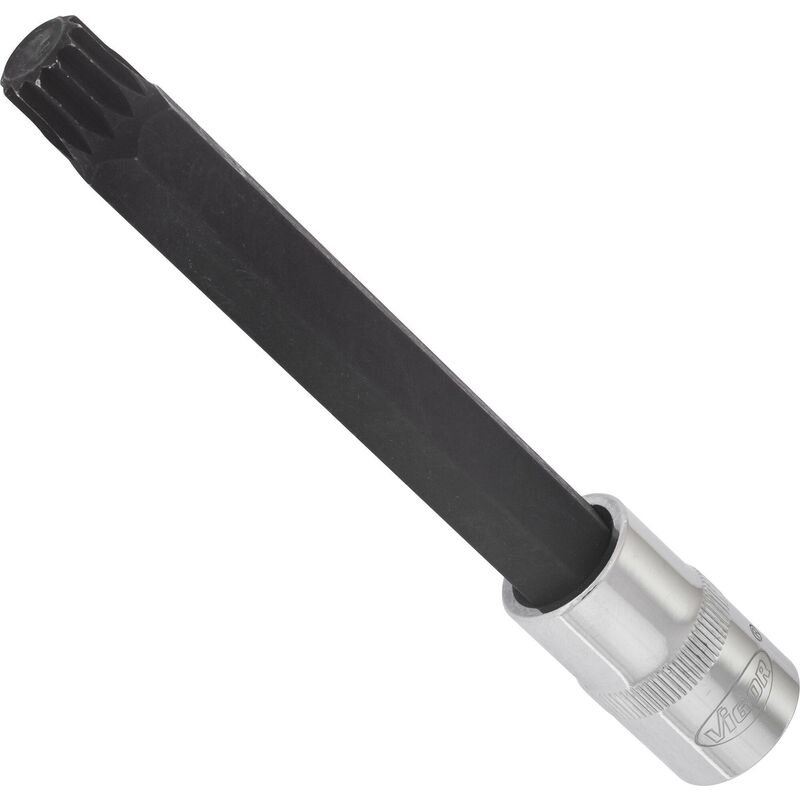 Screwdriver socket for screws with internal serration (xzn) ∙ V2132 ∙ Attacco quadro, cavo, 1/2 di pollice (12,5 mm) ∙ Profilo poligonale interno xzn