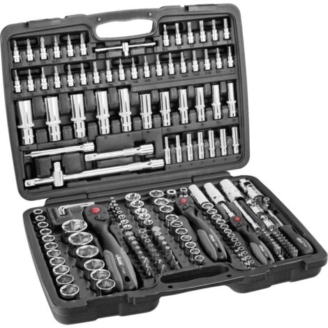 Vigor Jeu de clés à douilles- comprenant 172 outils - V2461