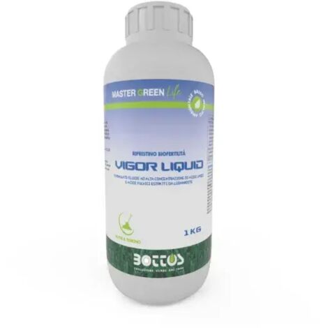 Vigor Liquid 1kg Bottos amendement organique du sol avec acides humiques et fulviques pour pelouses