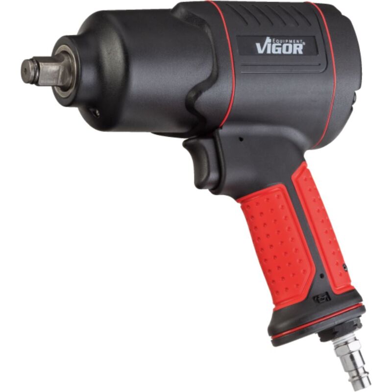 

Llave de impacto V4800 · Cuadradillo macizo de 12,5 mm (1/2 pulgada) · Mecanismo de doble martillo de alto rendimiento - Vigor