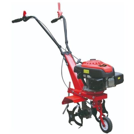 Vigor – Motobineuse thermique 3,5 ch – Moteur 4 temps OHV – Largeur de travail 26 cm – Pour petites surfaces – Châssis en acier léger