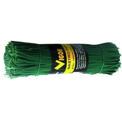 Vigor Nastro per Legatura Pvc Mazzetto 1000 Pezzi 250mm