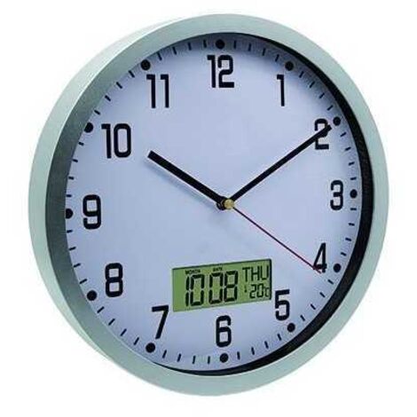 Vigor Orologio da Parete Modello Dali Plastica 25cm