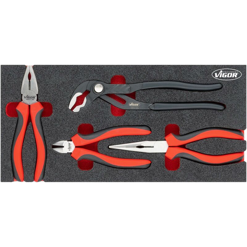 Image of Pliers set ∙ V5633N ∙ L x W x H: 393 mm x 188 mm x 35 mm