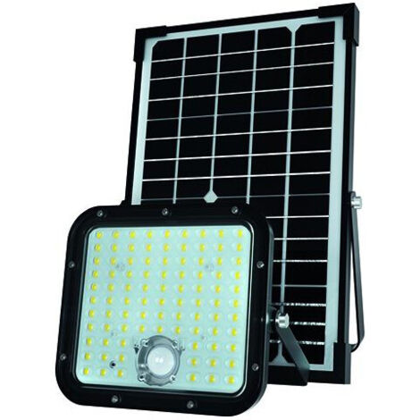 Vigor Proiettori Led Cubo-30 con Pannello Solare 30W 4800lm