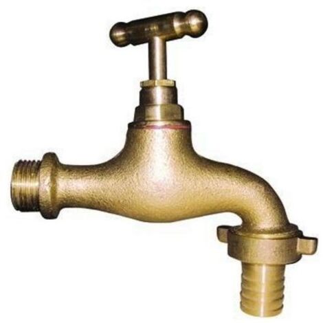 Vigor Rubinetto a Farfalla Ottone con Portagomma 1