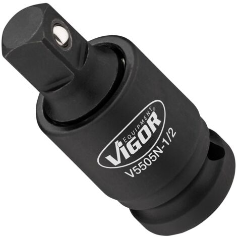 VIGOR Schlagschrauber Gelenkstück, 1/2 (12,5 mm) Vierkant hohl, 1/2 (12,5 mm) Vierkant massiv