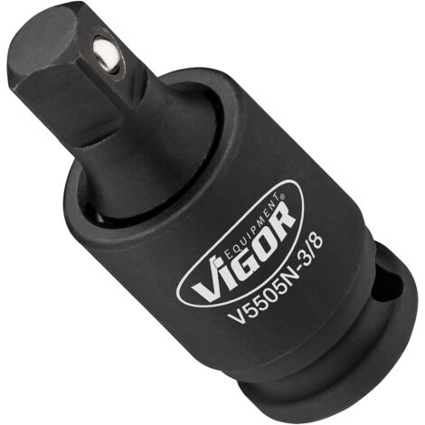 VIGOR Schlagschrauber Gelenkstück, 3/8 (10 mm) Vierkant hohl, 3/8 (10 mm) Vierkant massiv