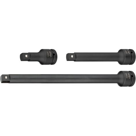 VIGOR Schlagschrauber Verlängerung Satz, 3/4 (20 mm) Vierkant hohl, 3/4 (20 mm) Vierkant massiv, 3-tlg., Anzahl Werkzeuge: 3