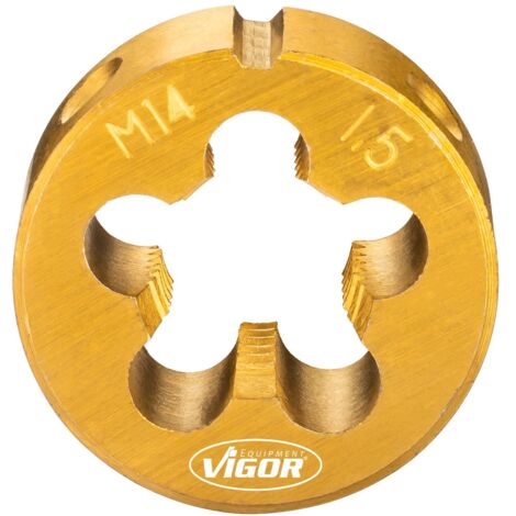 VIGOR Schneideisen, M 14 x 1,5mm TIN