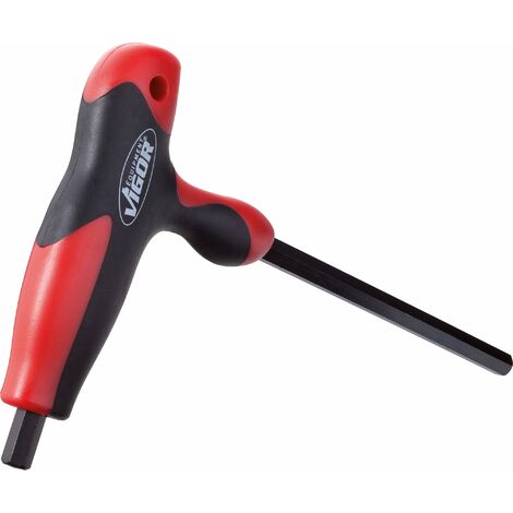 VIGOR Sechskant T-Griff Schraubendreher V2507 Innen-Sechskant Profil 3 Ges