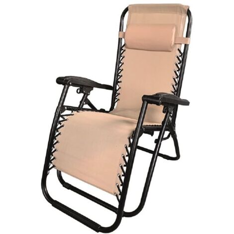 Vigor Sedia a Sdraio Basculante Beige