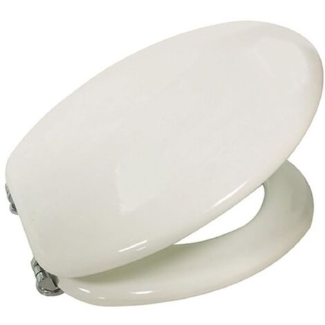 Vigor Sedile Copri WC Atlanta Legno Mdf Easyfix Bianco
