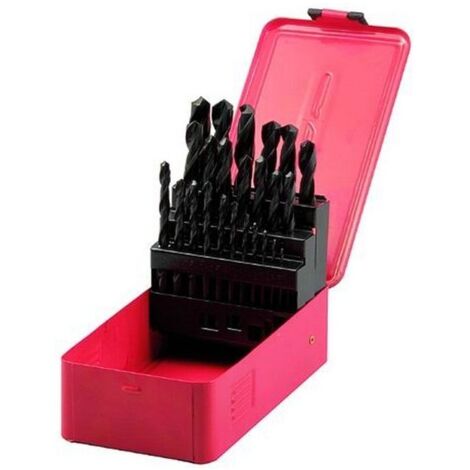 Vigor Serie Punte Hss Scatola Metallo Pz.25 Mm. 1-13