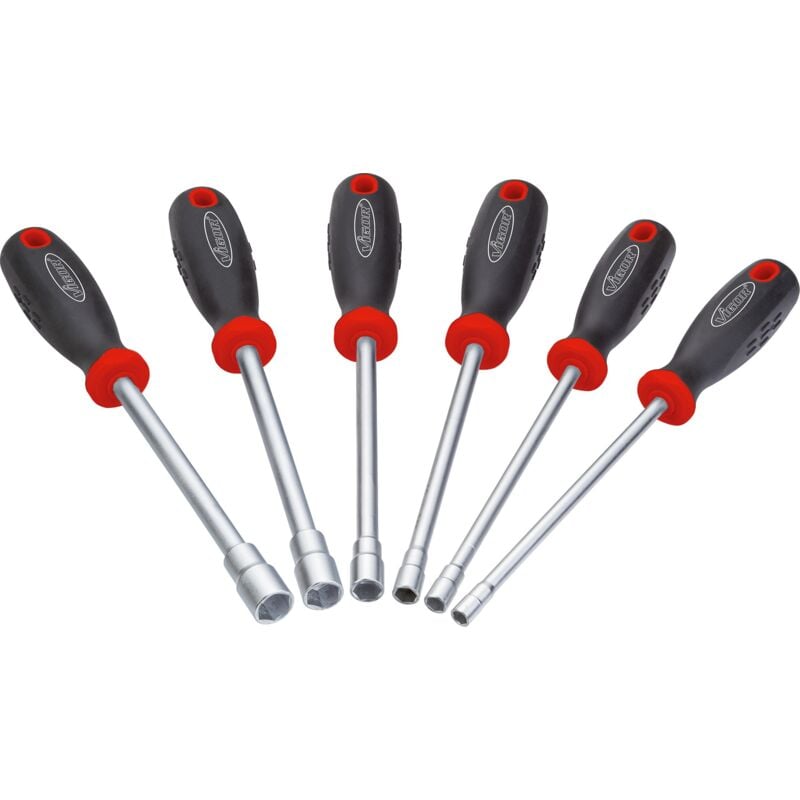 Hex nut-driver set ∙ V4199 ∙ Profilo esagonale esterno ∙ 6 · 7 · 8 · 10 · 12 · 13 ∙ Numero utensili: 6