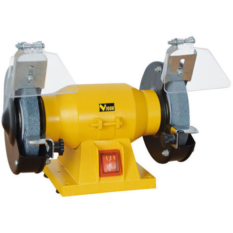 Vigor Smerigliatrice Doppia Vsm-250 Nastro-Mola 250 Watt