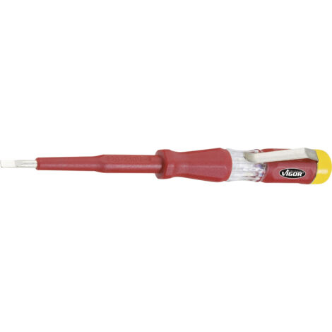 VIGOR Spannungsprüfer, Schlitz Profil, SW 0,5 x 3 mm