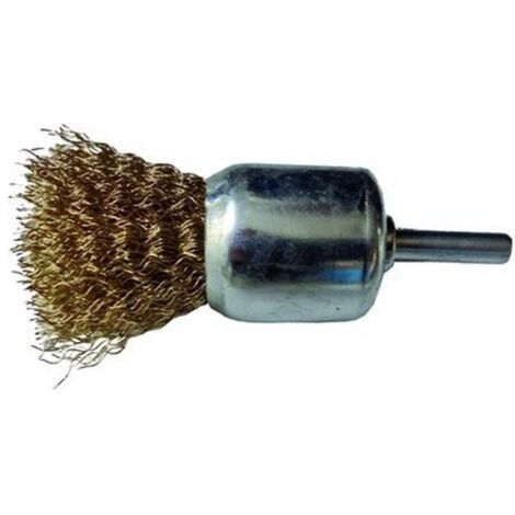 Vigor Spazzole Frontali Fili Ondulati Gambo 6X25 Diametro Mm. 30