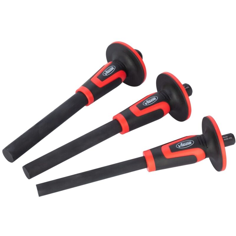 Image of VIGOR Splinttreiber Satz, 3-tlg., Anzahl Werkzeuge: 3