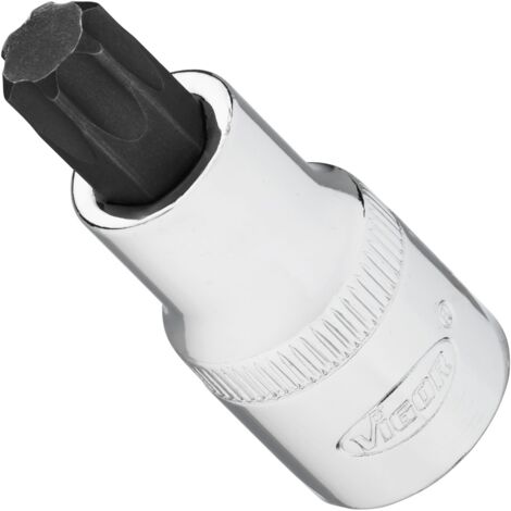 VIGOR Steckschlüsseleinsatz, 1/2 (12,5 mm) Vierkant hohl, Innen TORX Profil, SW T55