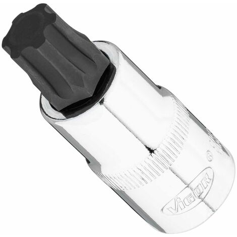 VIGOR T-Plus Schraubendreher-Einsatz, Vierkant hohl 12,5 mm (1/2), Innen TORX Plus Profil, T60+