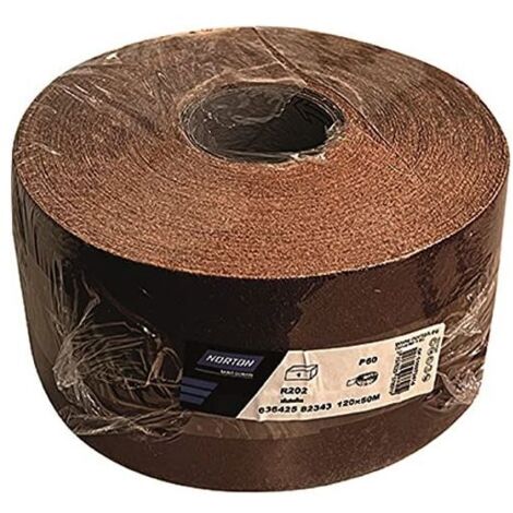Vigor Tela Smeriglio Ossido Alluminio 120mm 50mt 100gr