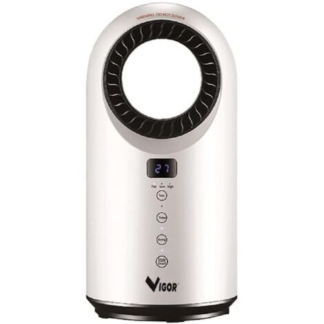 Vigor Termoventilatore Polifemo Ceramico 1500 Watt