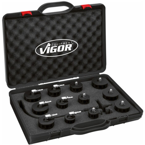 VIGOR Turbosystem-Abdrücker-Satz für Klicksysteme V4192 Anzahl Werkzeuge: 12