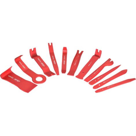 Vigor V1371 set di 11 leve rosse per smontaggio