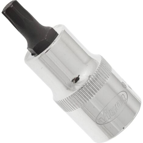 Vigor V2155 Esalobo Interno (TX) Inserto giravite a bussola T 40 1/2 (12.5 mm)