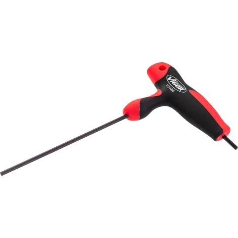 Vigor V2486 - Cacciavite esagonale con manico a T, 2,5 mm, lunghezza 156 mm