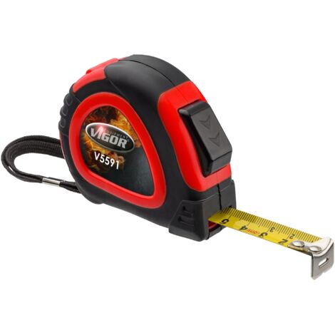 VIGOR V5591 MÈTRE RUBAN LARGEUR 5 M 19 MM