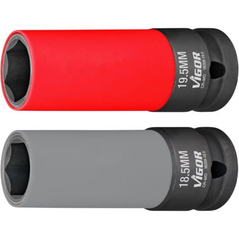 Vigor V6309 Kit inserti a bussola per avvitatori ad impulsi V6309
