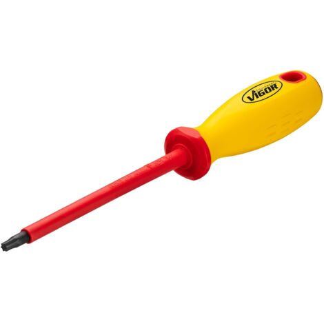 VIGOR VDE T Schraubendreher, Innen TORX Profil, SW T25