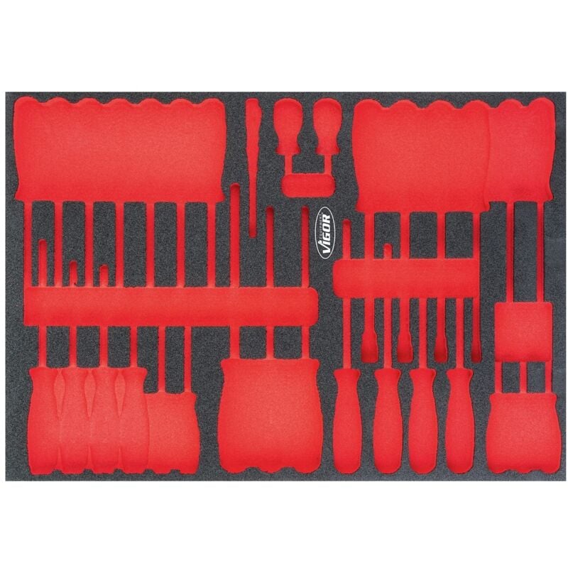 Weichschaum-Einlage, leer, Art.Nr. V4231 - Vigor