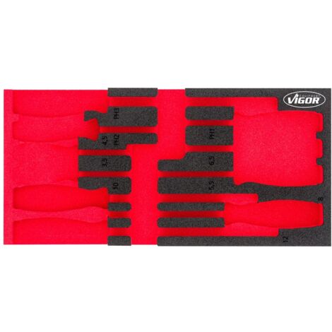 VIGOR Weichschaum-Einlage, leer V5068-L