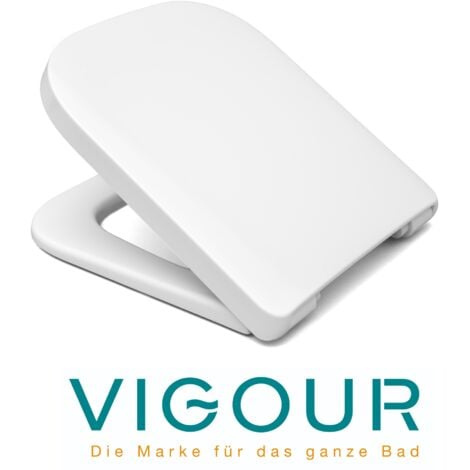 VIGOUR DERBY WC-Sitz mit TakeOff Funktion ohne Absenkautomatik, weiß